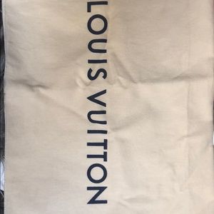 Authentic Louis Vuitton dust bag